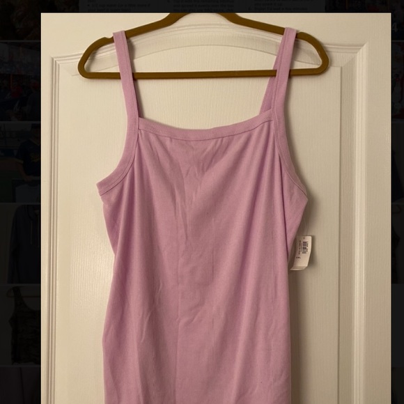 Old Navy Lavender Ribbed Tank - New with Tags - Picture 2 of 2